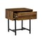 Armen Living Cusco Rustic Acacia Single Drawer Night stand LCCULAAC - alternate 8